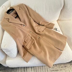 NWT Ralph Lauren Tan Wool Coat